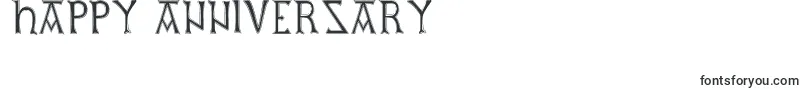 BritishOutlineMajuscules Font – Fonts for Anniversary